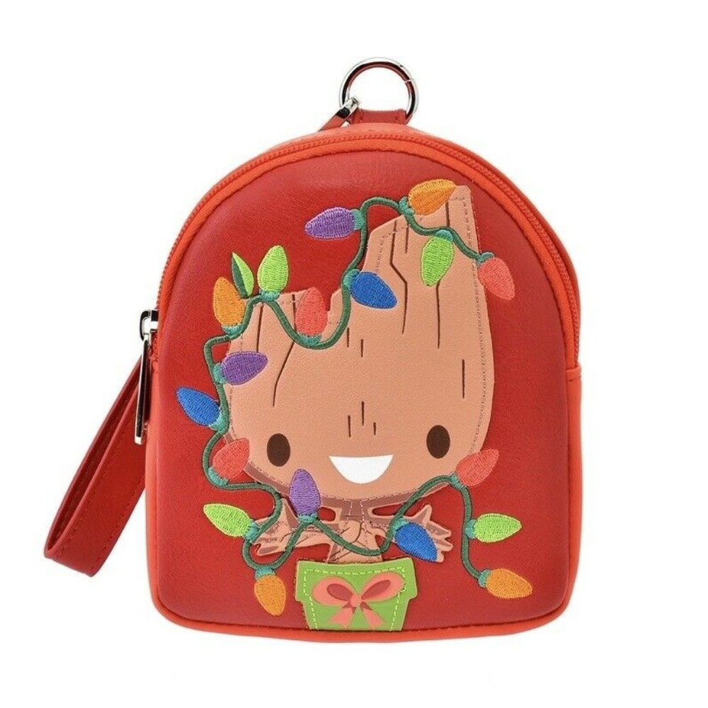 Disney Loungefly Christmas Marvel Baby Groot Guardian‎ of the Galaxy Bag